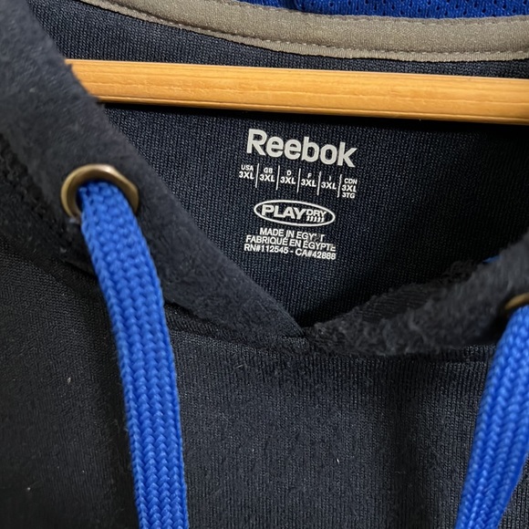 Men’s Reebok Pullover Hooded SweatshirtSz 3 XL - Picture 2 of 4